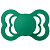 Соска-пустышка силиконовая 6-36 месяцев BIBS Supreme Silicone Evergreen 610301